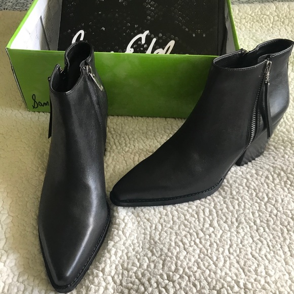 walden leather bootie